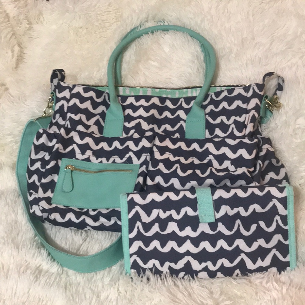 Oh Joy! Diaper Bag with diaper changing pad